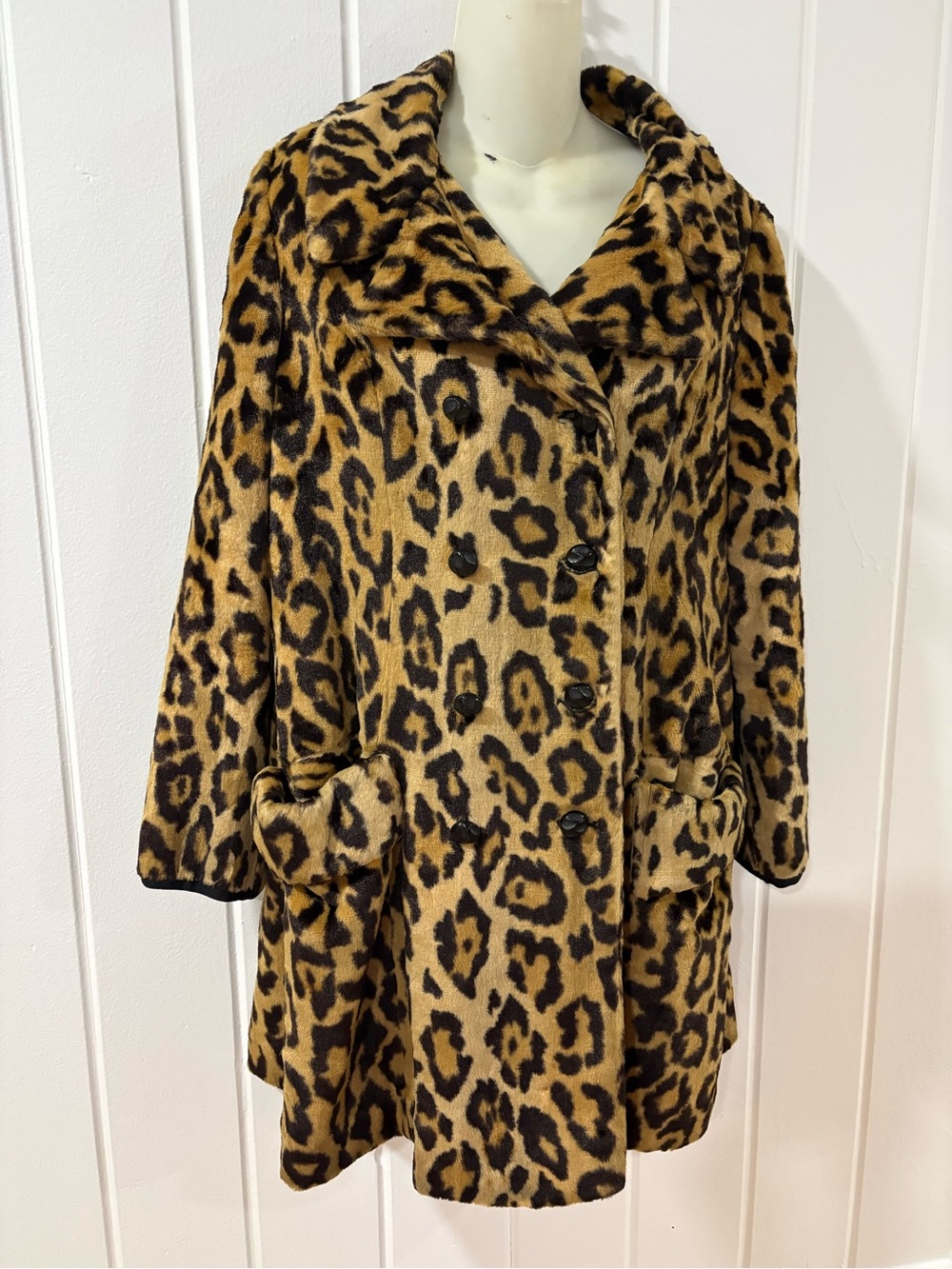 60s faux fur coat